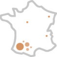 Carte des clients